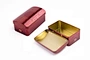 Our company's rectangle tin container is a versatile storage solution. Its sturdy design and sleek look make it perfect for organizing small items, crafts, or even as a gift box for special occasions.